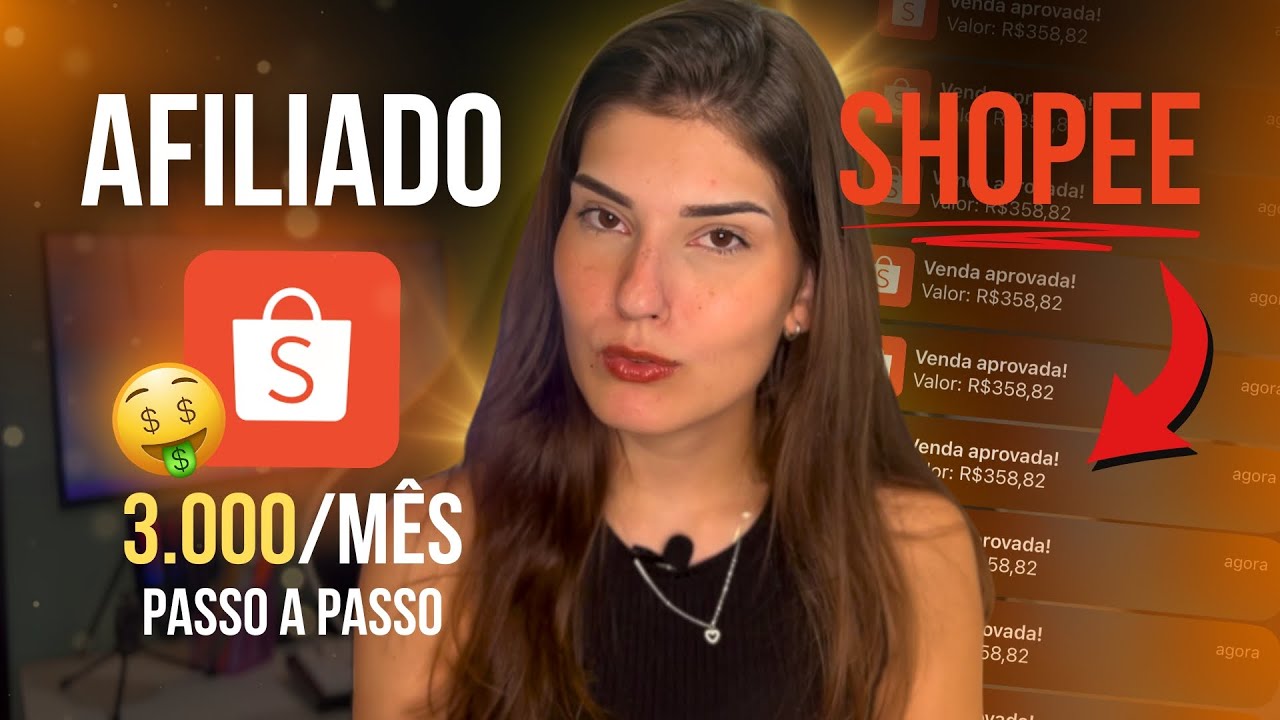 AFILIADO SHOPEE: COMO SER AFILIADO SHOPEE E RECEBER 3.000 POR MÊS - Passo a Passo (Dinheiro Online)