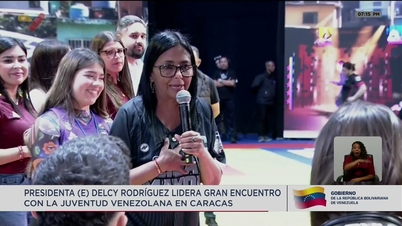 Delcy Rodríguez envía mensaje a Donald Trump y le pide levantar las sanciones contra Venezuela