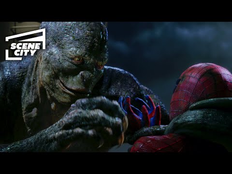 The Amazing Spider-Man: Spider-Man vs. Lizard Final Fight (HD MOVIE CLIP) | With Captions