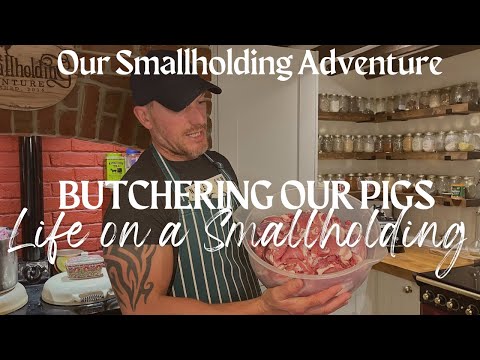 Butchering Pigs At Home - | UK Smallholding