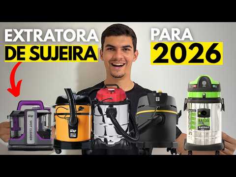 5 Melhores Extratoras de Sujeira com Bom Custo Benefício em 2026 | Wap, IPC, Worker, Karcher!