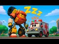 Ambulance Robot Puts Everyone To Sleep Robofuse Car Cartoons For Kids