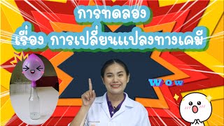 ep.20 วิทยาศาสตร์ป.5 การทดลอง น้ำส้มสายชูกับผงฟู by ครูเมย์ ชนากานต์