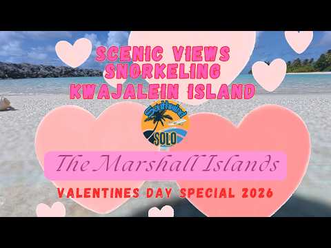 Learning to snorkel at age 52!  Exploring Kwajalein Island scenic beauty