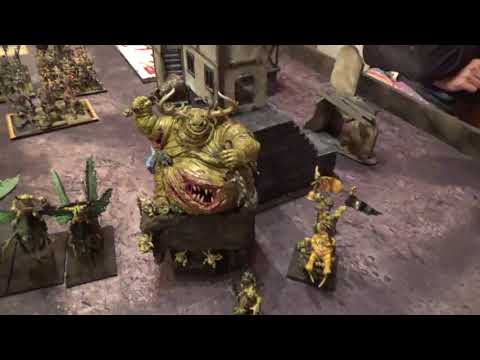 Vampire Counts vs Daemons of Chaos - 2400 Points WHFB 8th Edition