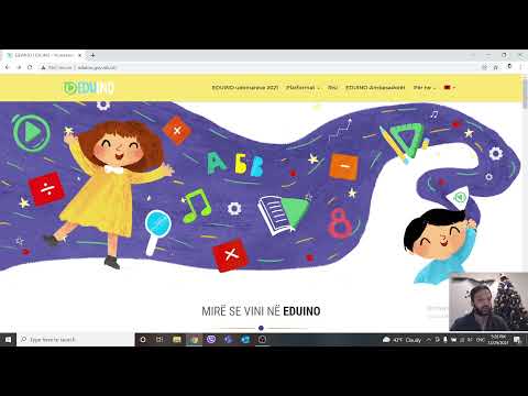 Video tutorial -Hapat për paraqitjen e aktivitetit në EDUINO - Zhvillimi i hershëm i fëmijërisë