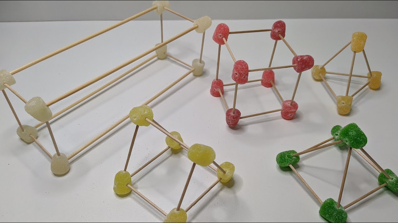 Sólidos geométricos.  Vértices, faces e arestas.