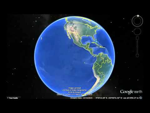 Nicaragua Google Earth View