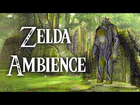 Rainy Sacred Grove 🌧️ | Twilight Princess [10 Hour Ambience]