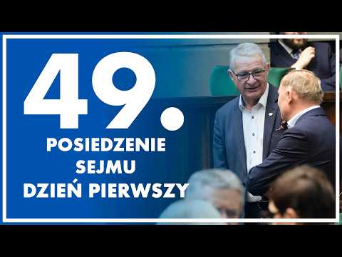 49. posiedzenie Sejmu - dzień 1. 8 stycznia 2026 r.