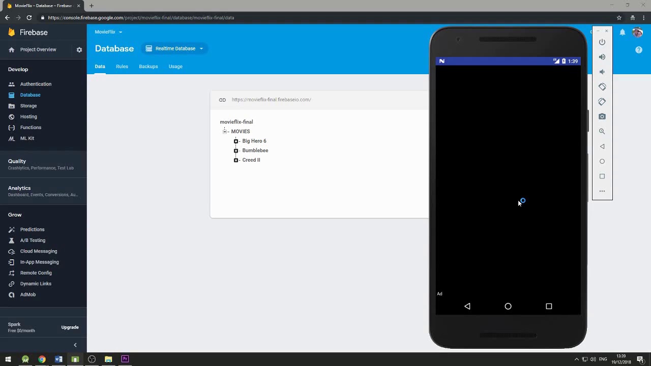 Movie/cinema search mobile app