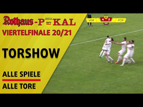 Torshow des SBFV-Rothaus-🏆-Viertelfinals 2020/21