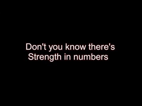Strength in Numbers Lyrics ~ Barbie Spy Squad