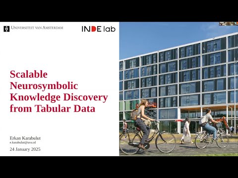 Scalable Neurosymbolic Knowledge Discovery from Tabular Data