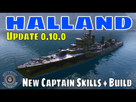 World of Warships Halland European Destroyers Wows New Captain Skills