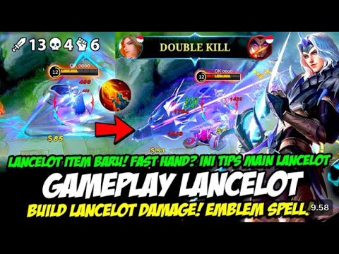 Build top 1 global Lancelot, cara menggunakan Lancelot‼️