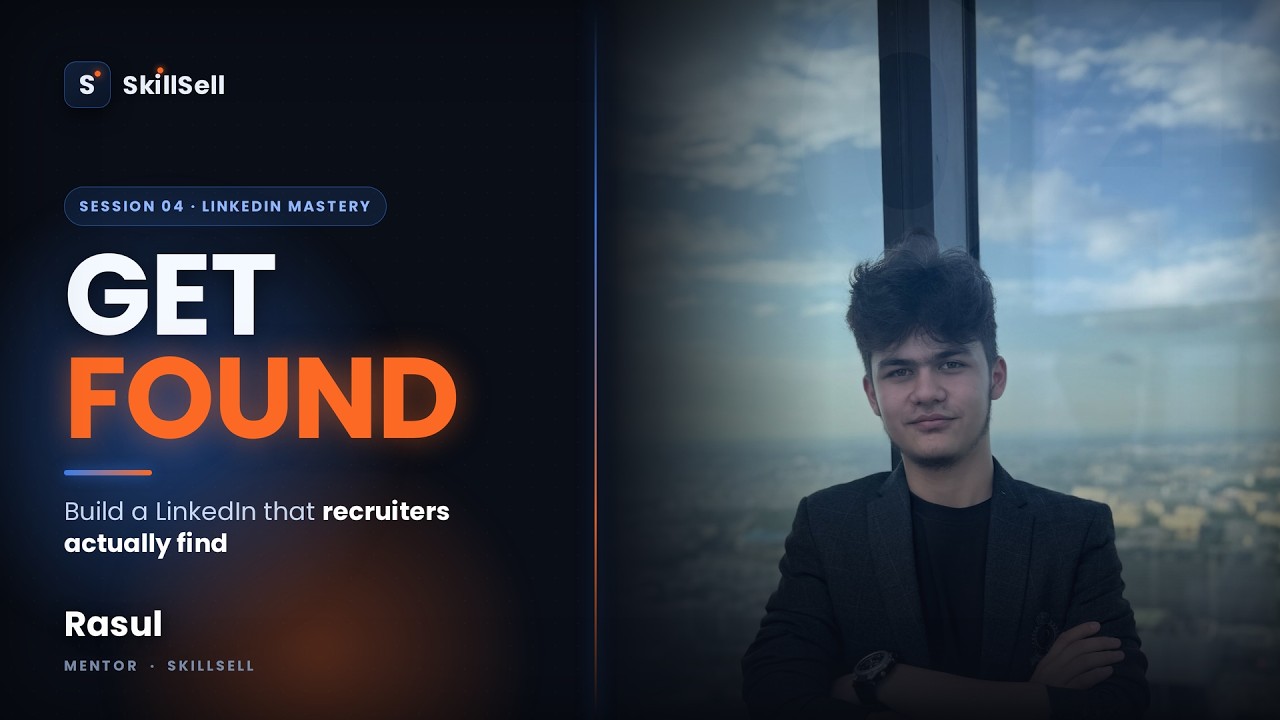 Session 4 thumbnail: LinkedIn Mastery with Rasul