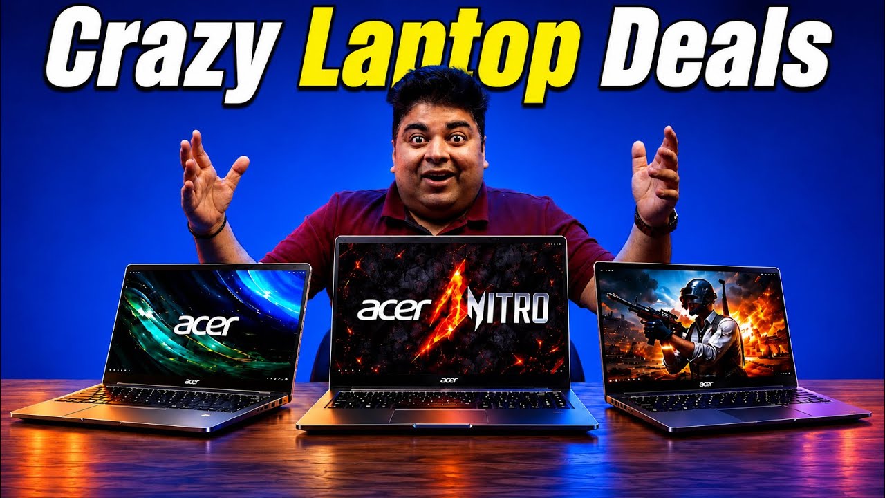 Acer Back to School Sale 2026 🔥 Best Laptop Deals, No Cost EMI & Cashback Offers | Gizmo Gyan