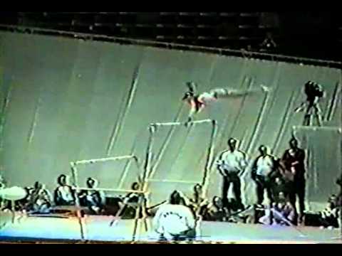 1st TO ROM Ionela Loaies UB   1994 Dortmond World Gymnastics Championships 9 587