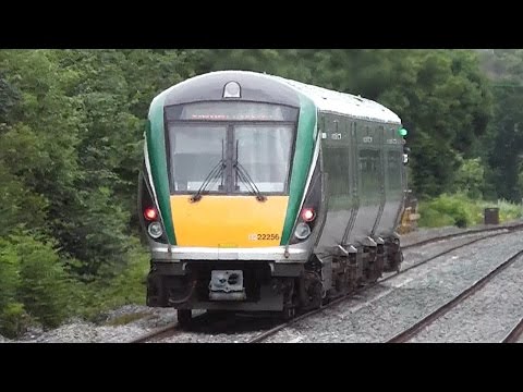 IE 22000 Class Intercity Train number 22256 - Monasterevin, Kildare