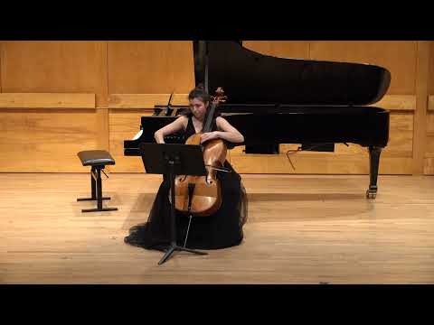 Sarah Ghandour, cello: Appalachia Waltz (M. O'Connor) - Stony Brook University