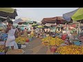 BIGGEST FRESH FRUIT MARKET IN GHANA ACCRA AFRICA