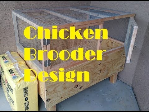 Simple chick brooder