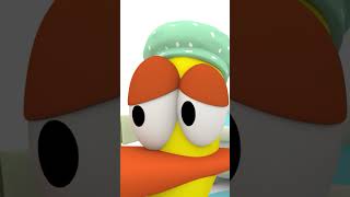 🦆 5 patinhos + MÚSICA INFANTIL | Desenhos animados para Crianças - POCOYO #shorts