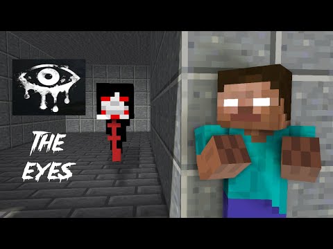 Eyes The Horror Game Attack - Minecraft Animation