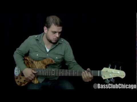 Lakland 5594 USA Deluxe Burl Top bass demo by Bass Club Chicago