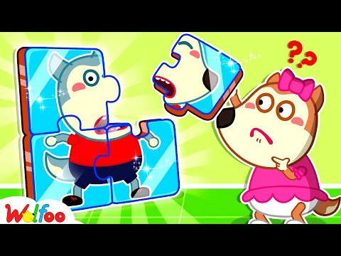 Wolfoo Turned into a Puzzle!?! 🧩💥 Body Puzzle Mission to Bring Him Back | Wolfoo New Episodes 2025