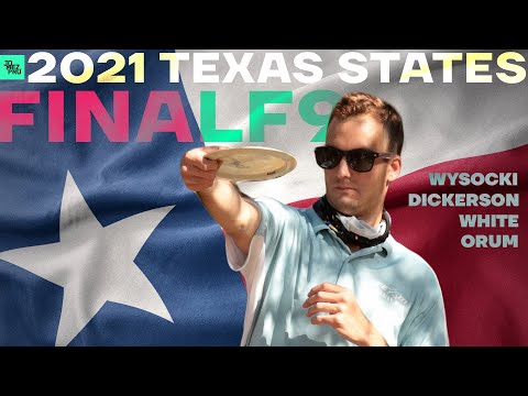 2021 Texas State Disc Golf Championship | FINALF9 LEAD | Wysocki, Dickerson, Orum, White | Jomez