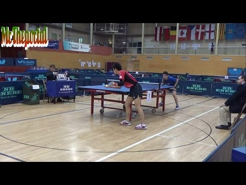 Table Tennis Spanish Open 2016 - Carlo Rossi Vs Yu Kayama -