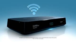 The connected Explora; the best way to get more out of your DStv