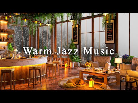 Sweet Jazz Music ☕ Cozy Coffee Shop Ambience with Relaxing Jazz Instrumental Music for Work, Study