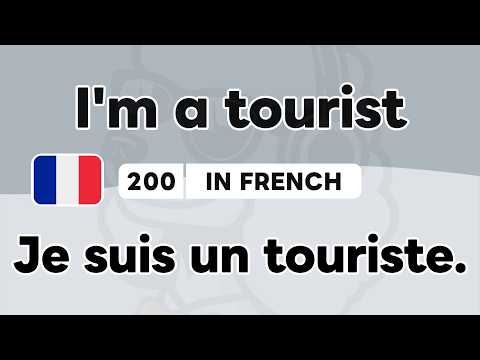 🇫🇷 200 French Phrases 49 Patterns for Beginners Part 1