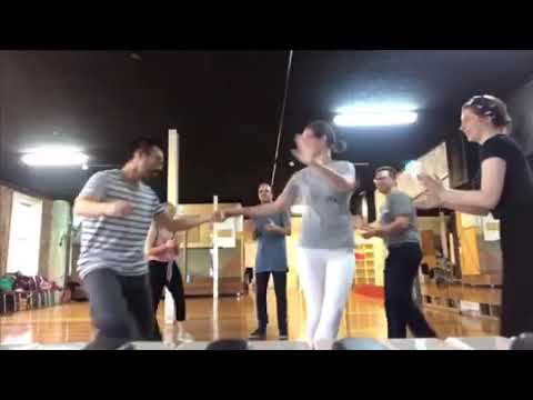 Swing Patrol Melbourne Beginner Aerials workshop with Steph & Jose