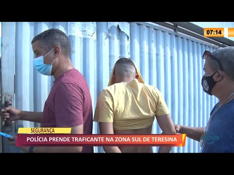 PoliÌcia prende traficante na zona sul de Teresina 23 08 2021
