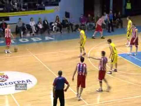 Superliga 7.kolo:Mega Vizura-Crvena zvezda 81-84..[12.04.2011]