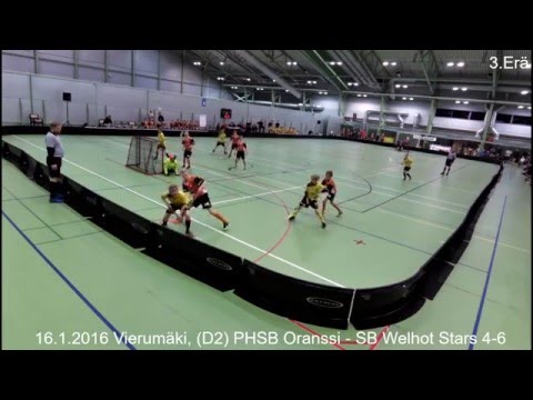 16.1.2016 Kooste,(D2) PHSB Oranssi - SB Welhot Stars 4-6(0-2,2-3,2-1)