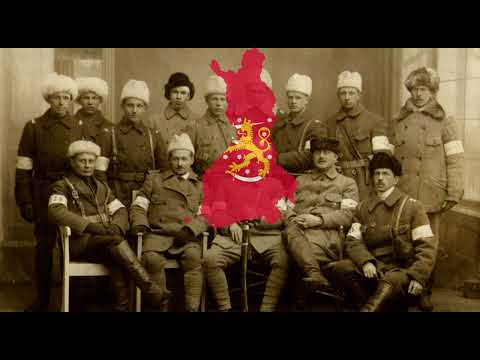 "Vapaussoturin Valloituslaulu" - Finnish Civil War song (English subtitles)