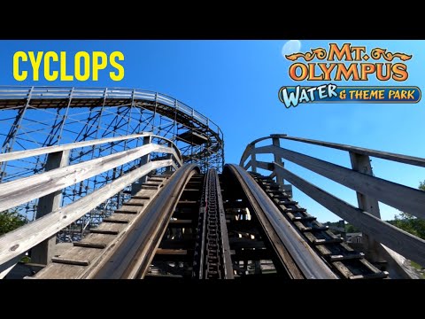 On-ride point of view of Cyclops