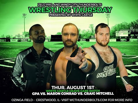 Craig Mitchell vs. GPA vs. Mason Conrad - Crave Case on a Pole Match - Zelo Pro - 8/1/19