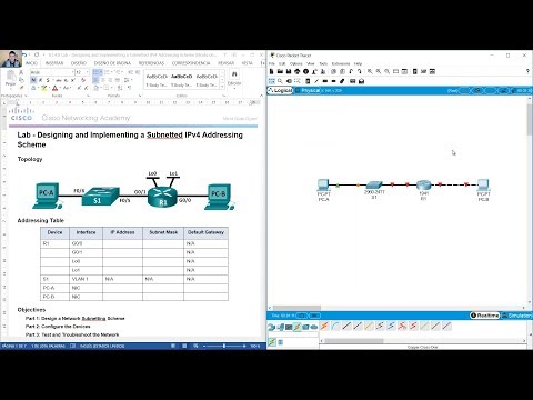 8.1.4.8 Lab - Designing and Implementing a Subnetted IPv4 Addressing Scheme