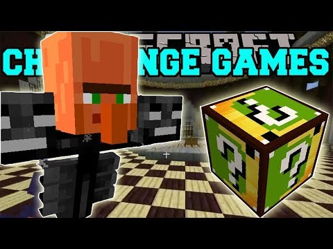 PopularMMOs Minecraft DR.CREEPER CHALLENGE GAMES Lucky Block Mod Modded Mini Game