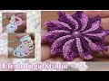 Crochet 3D Flower Patterns Tutorial 43 Вязание цветка 