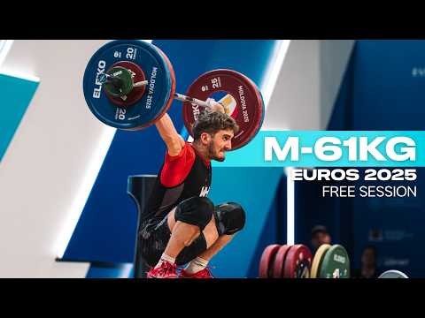 M-61kg European Weightlifting Championships 2025 | Full Session
