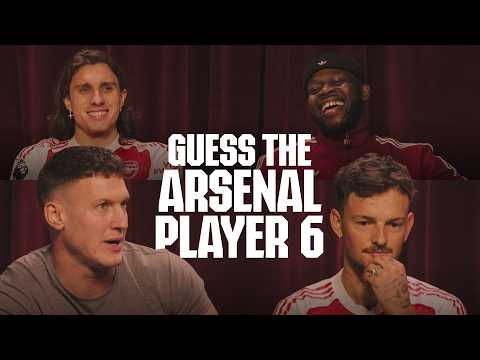 ONE GUNNER, FOUR DECOYS 👀 | GUESS THE ARSENAL PLAYER 6 | Riccardo Calafiori, Ben White and Legend