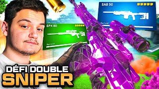 MES VIEWERS ME DÉFIENT DE JOUER DOUBLE SNIPE !