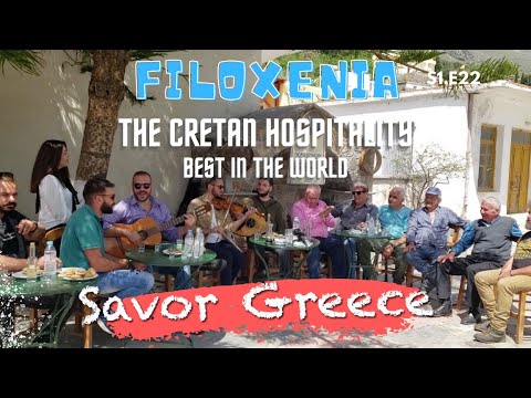The Cretan "Filoxenia" Hospitality, the music, the food, the people, the products s1e22